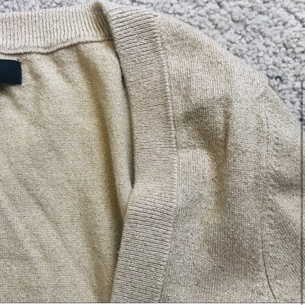 Express Cropped Tan Cardigan - Picture 4 of 4